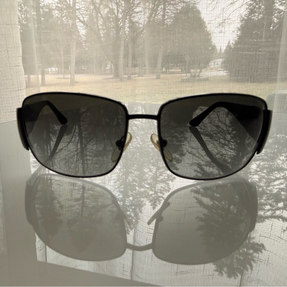 Vintage Persol 2342-S Wrap Style Black Sunglasses